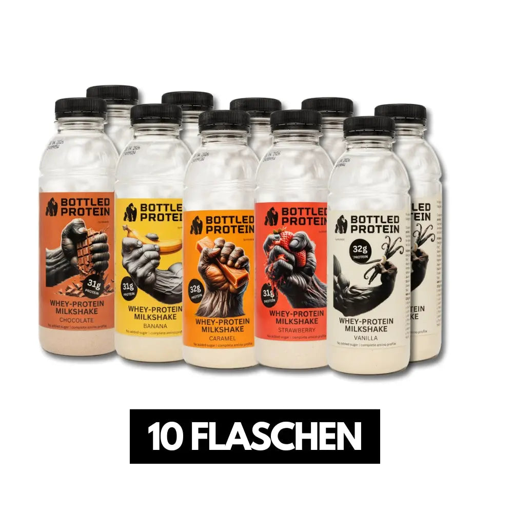 Probierpaket - 10 Flaschen Bottled Protein